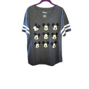 Disney Tee, 1X The Faces of Mickey Mouse